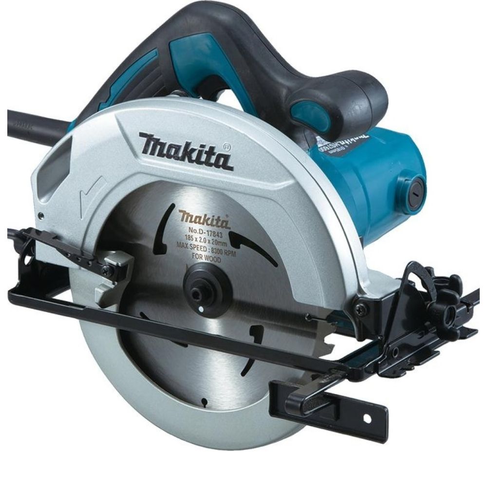 Пила циркулярная Makita HS7000, 1200 Вт, 185 мм, 5200 об/мин