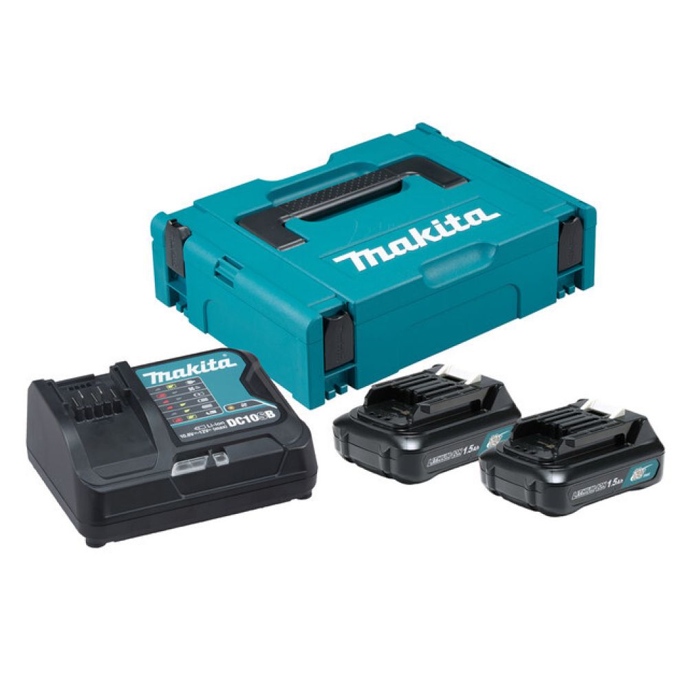 Набор Makita: аккумуляторный штанговый кусторез UN460WDZ, 12 В, 46 см, 3600 ход/мин, с 2 АКБ 1.5 Ач и ЗУ, PT879