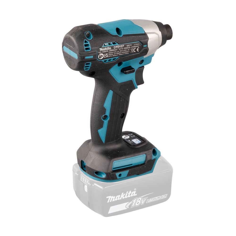 Набор электроинструмента Makita PT1465 18 В: гайковерт DTW190Z + шуруповерт DTD157Z, с АКБ 3 Ач и ЗУ