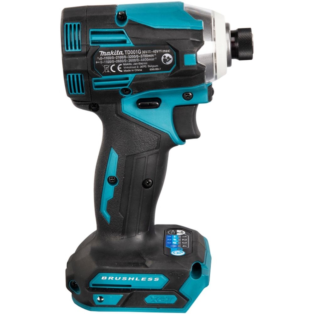 Аккумуляторный набор Makita, 40 В: дрель-шуруповерт DF001 + шуруповерт TD001, с АКБ 2.5 Ач и ЗУ, в кейсе MakPac