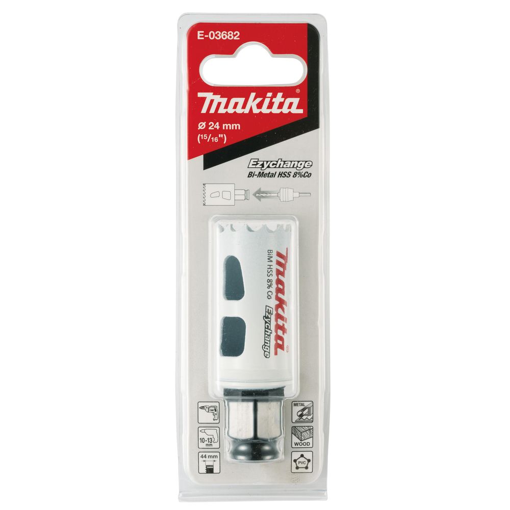 Коронка Makita BI-M Ezychange, 24x44 мм (E-03682)