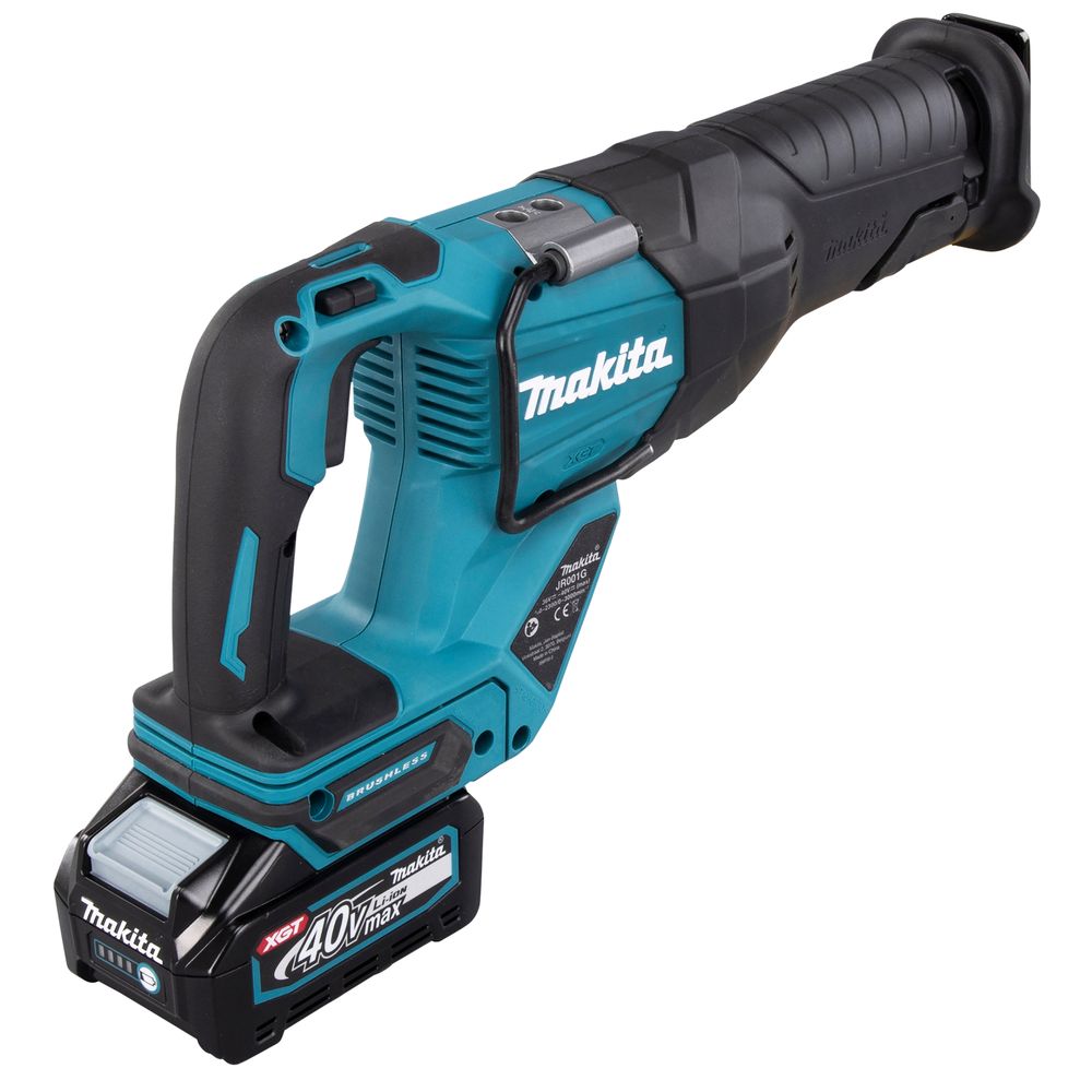 Аккумуляторная сабельная пила Makita XGT, JR001GM201