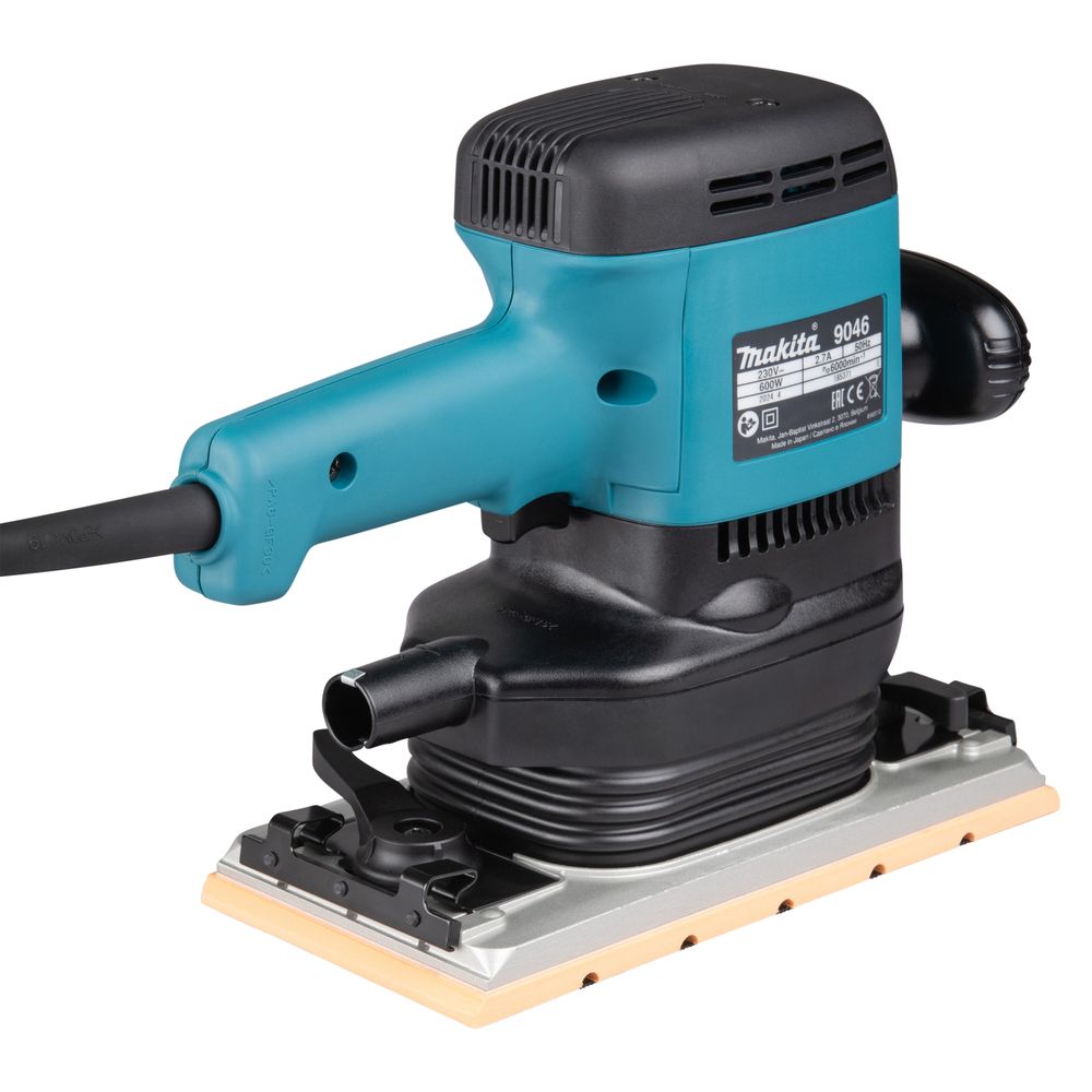 Вибрационная шлифмашина Makita 9046, 600 Вт, 115х229 мм, 6000 кол/мин