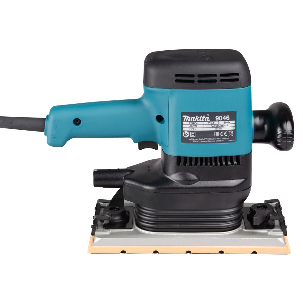 Вибрационная шлифмашина Makita 9046, 600 Вт, 115х229 мм, 6000 кол/мин