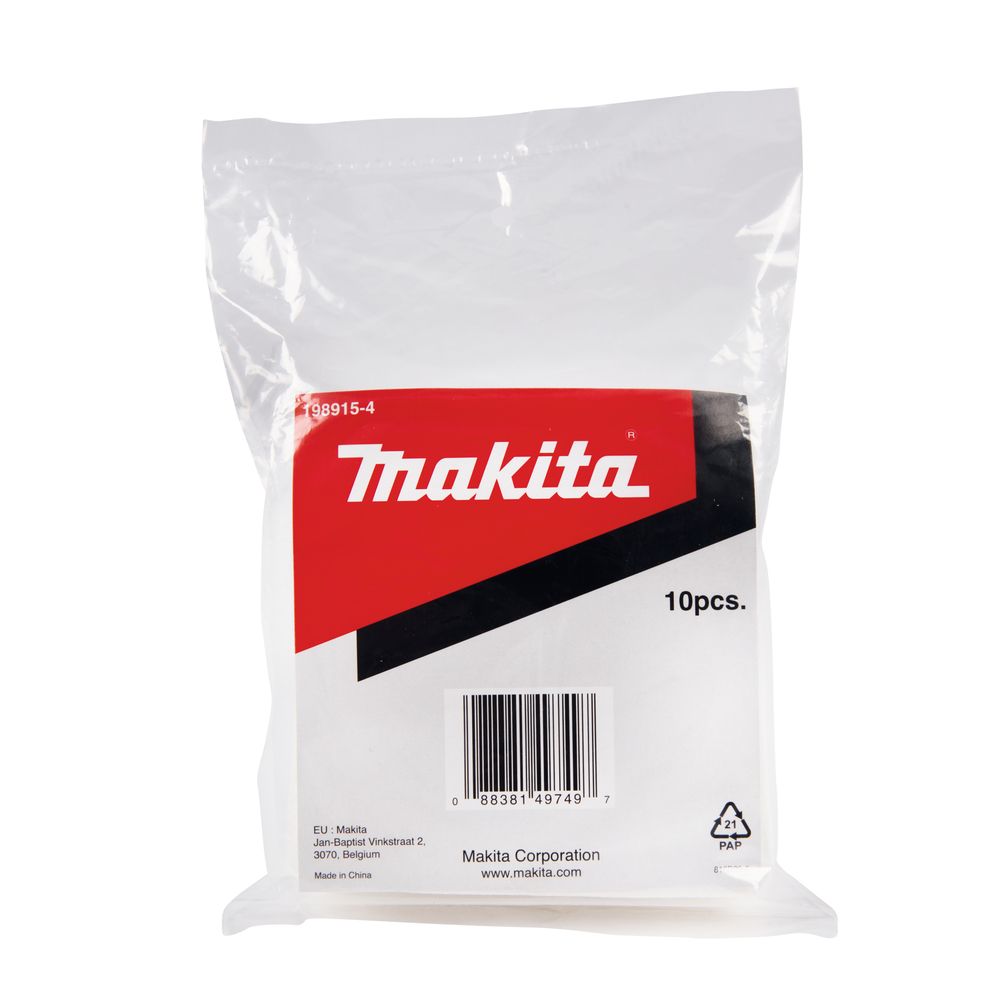 Фильтр для пылесоса Makita, для DCL281F, DCL280F, DCL181F, DCL180F, DCL180, CL183D, CL108FD, CL106FD, CL070D, CL001 (198915-4)