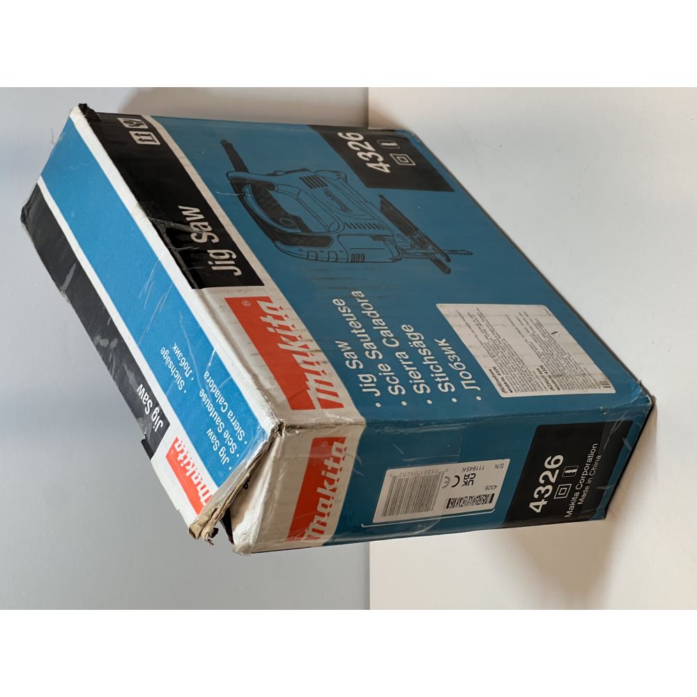 Лобзик Makita 4326, 450 Вт, 3100 ход/мин, 18 мм, (УЦЕНЕННЫЙ ТОВАР) (4326/U)