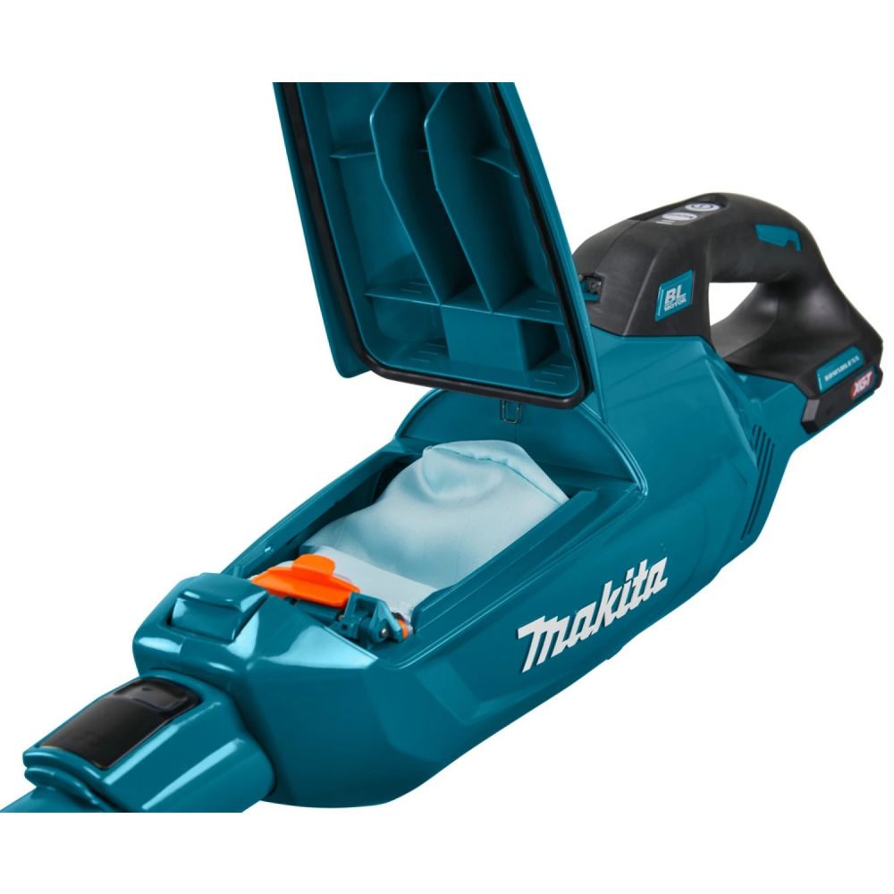 Аккумуляторный пылесос Makita CL002G, 40 В, 0.5 л, с АКБ 4 Ач, без ЗУ (DUST-KITM3)