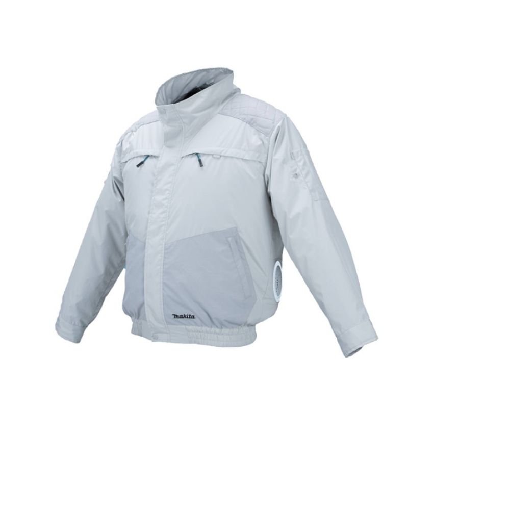 Аккумуляторная куртка Makita с защитой от инфракрасных и ультрафиолетовых лучей с охлаждением CXT/LXT, 12В/18В, XL, без АКБ и З/У, DFJ410ZXL