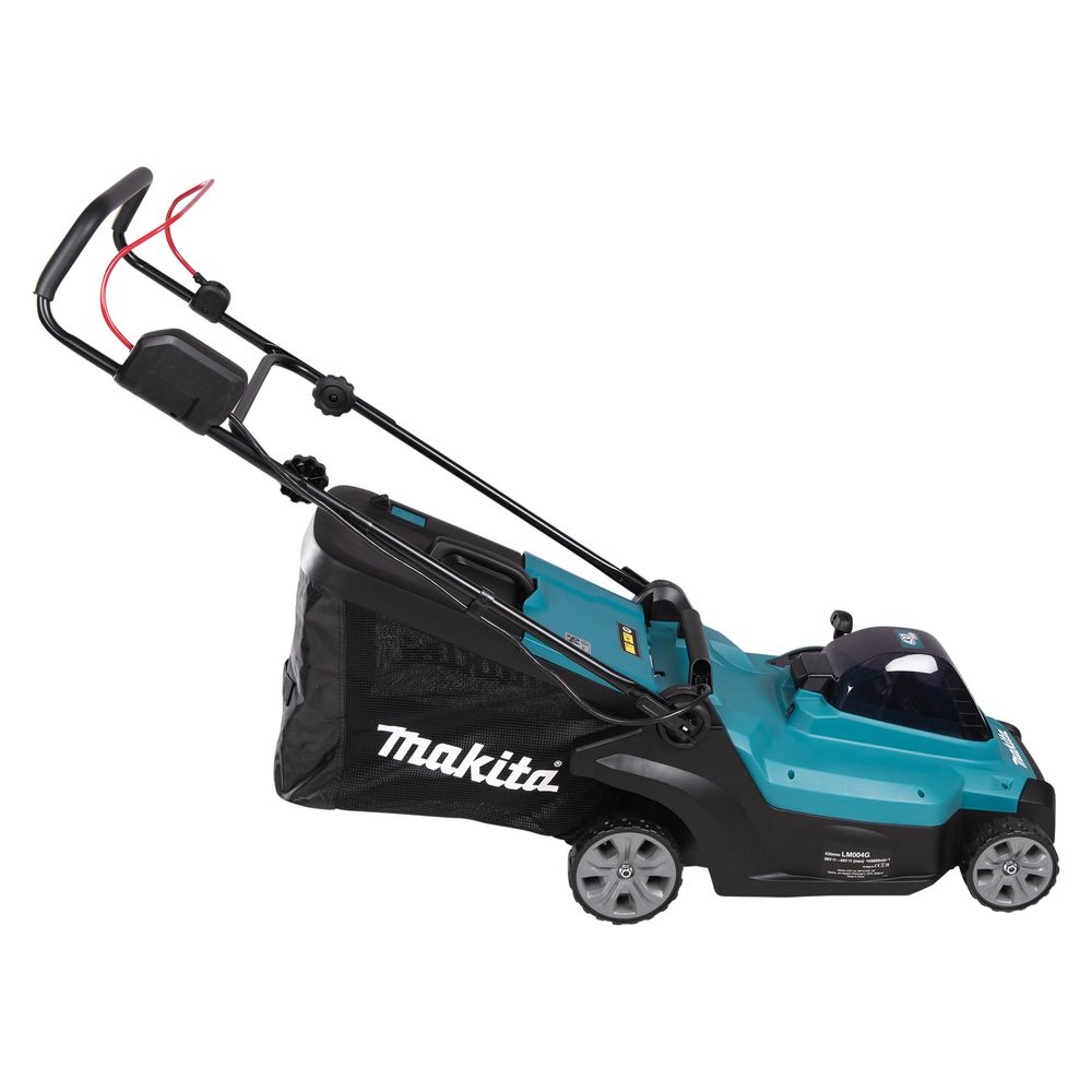 Аккумуляторная газонокосилка Makita LM004GU102, 40 В, 3800 об/мин, 50 л, с АКБ 4 Ач и ЗУ