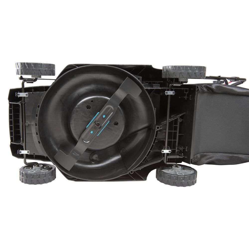 Аккумуляторная газонокосилка Makita LM004GU102, 40 В, 3800 об/мин, 50 л, с АКБ 4 Ач и ЗУ