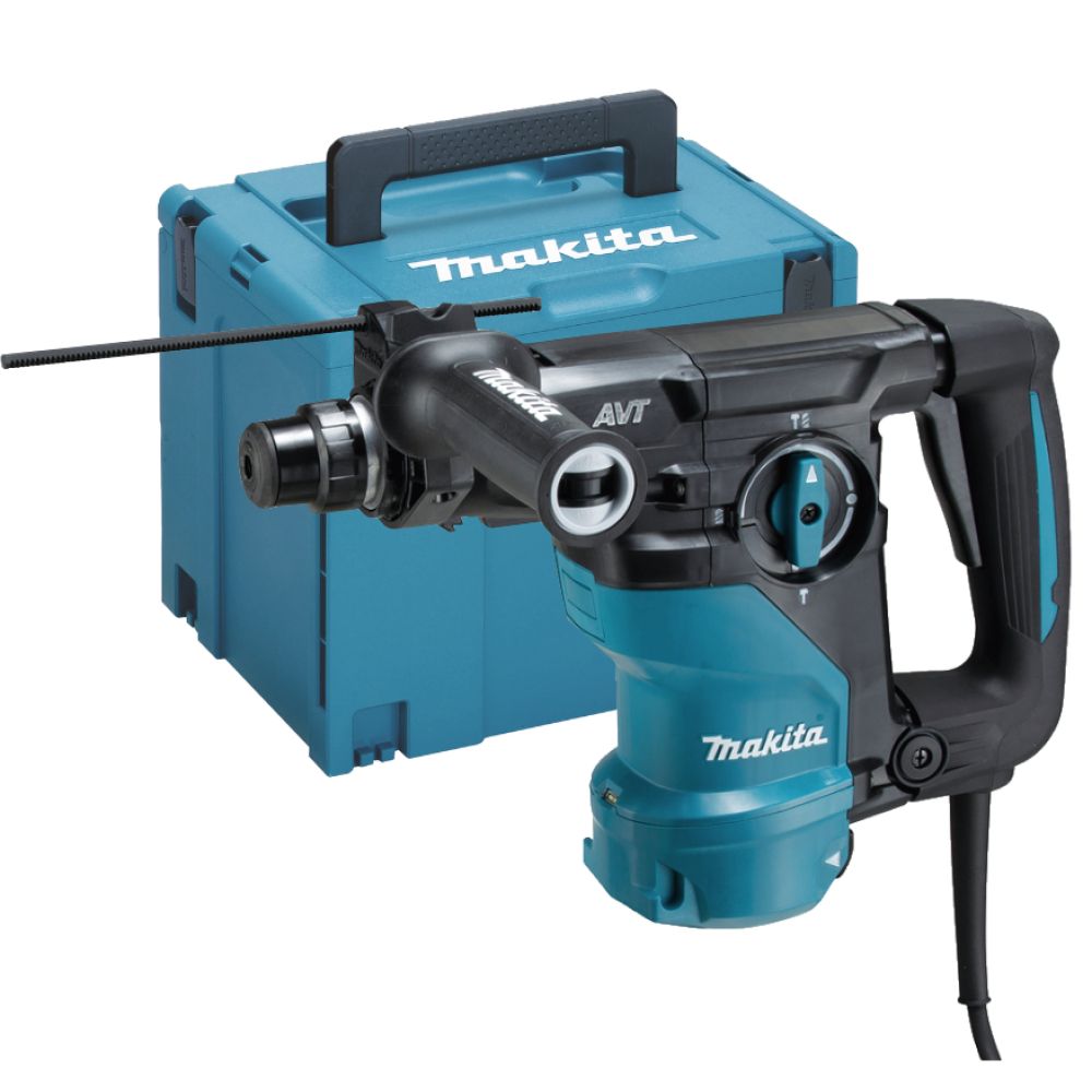 Перфоратор Makita HR3011FCJ, 3.9 Дж, 1050 Вт, 4500 уд/мин, в кейсе MakPac-4