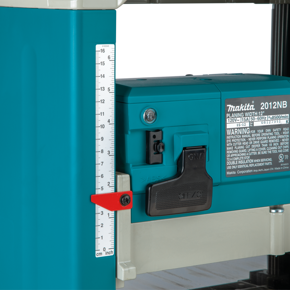 Рейсмусовый станок Makita 2012NB, 1650 Вт, 304 мм