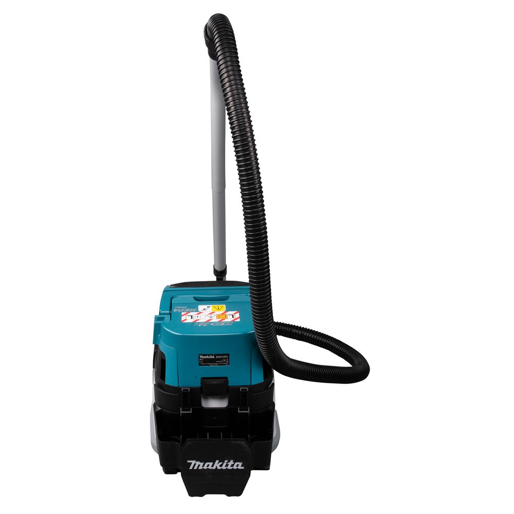 Набор: аккумуляторный пылесос Makita DVC157LZX3 + 2 аккумулятора Makita BL1850B (LXT 18В, 5Ач) + зарядное устройство Makita DC18RD быстрое двухпортовое (LXT 18В)