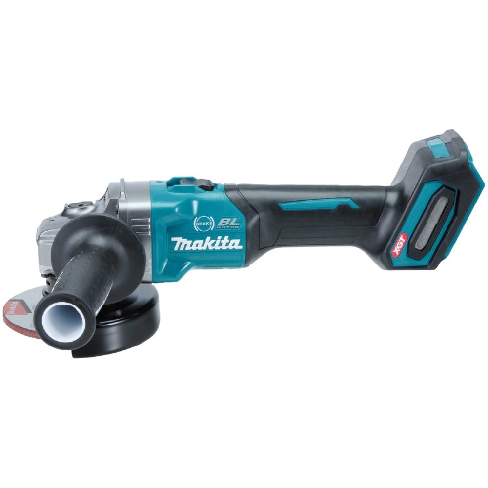 Аккумуляторный набор Makita, 40 В: угловая шлифмашина GA004 + рубанок KP001, с 2 АКБ 4 Ач и ЗУ, в кейсе MakPac