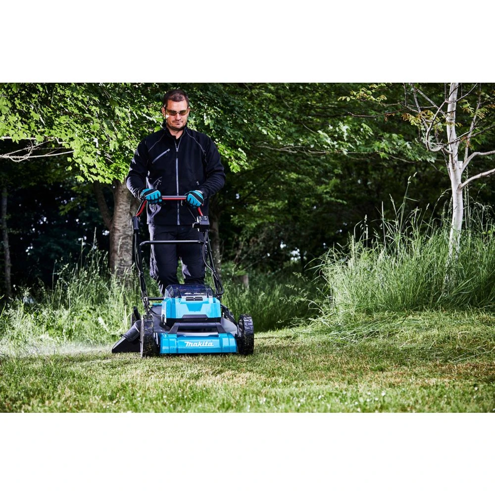 Аккумуляторная газонокосилка Makita LXT 2x18 В, 53 см, 70 л, без АКБ и ЗУ, DLM532Z