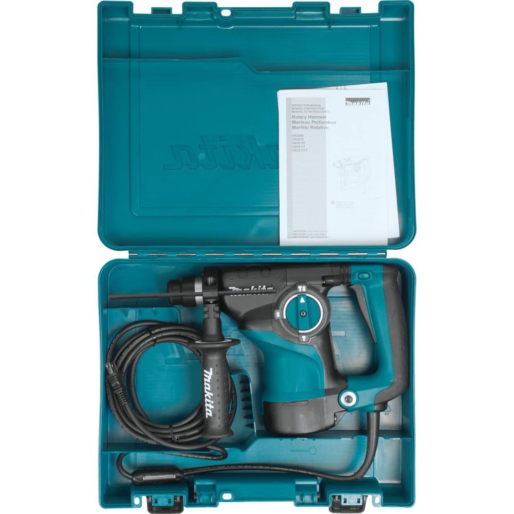 Перфоратор Makita HR2811F, 2.9 Дж, 800 Вт, 4500 уд/мин, в кейсе
