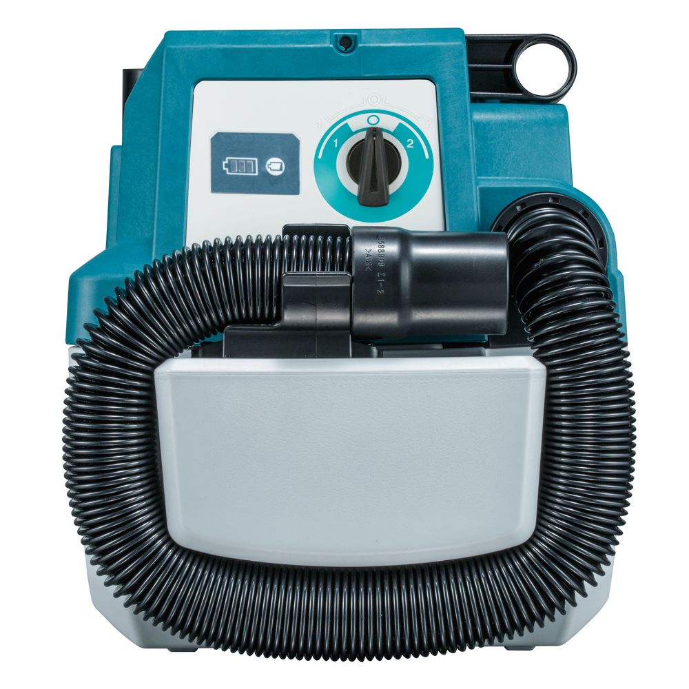 Набор: аккумуляторный пылесос Makita DVC750LZ, для сухой и влажной уборки + аккумулятор Makita BL1830B (LXT 18В, 3Ач) + зарядное устройство Makita DC18RC быстрое (LXT 18В)