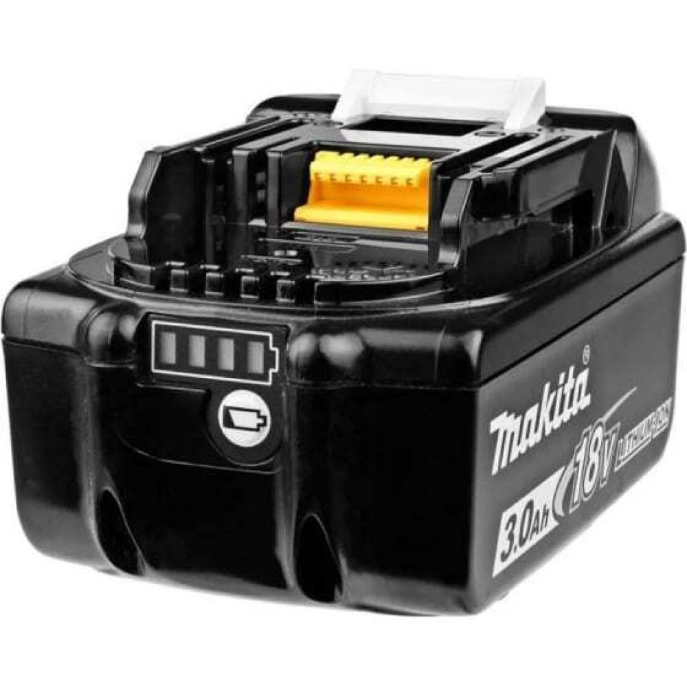 Набор: аккумуляторный пылесос Makita DVC750LZ, для сухой и влажной уборки + аккумулятор Makita BL1830B (LXT 18В, 3Ач) + зарядное устройство Makita DC18RC быстрое (LXT 18В)