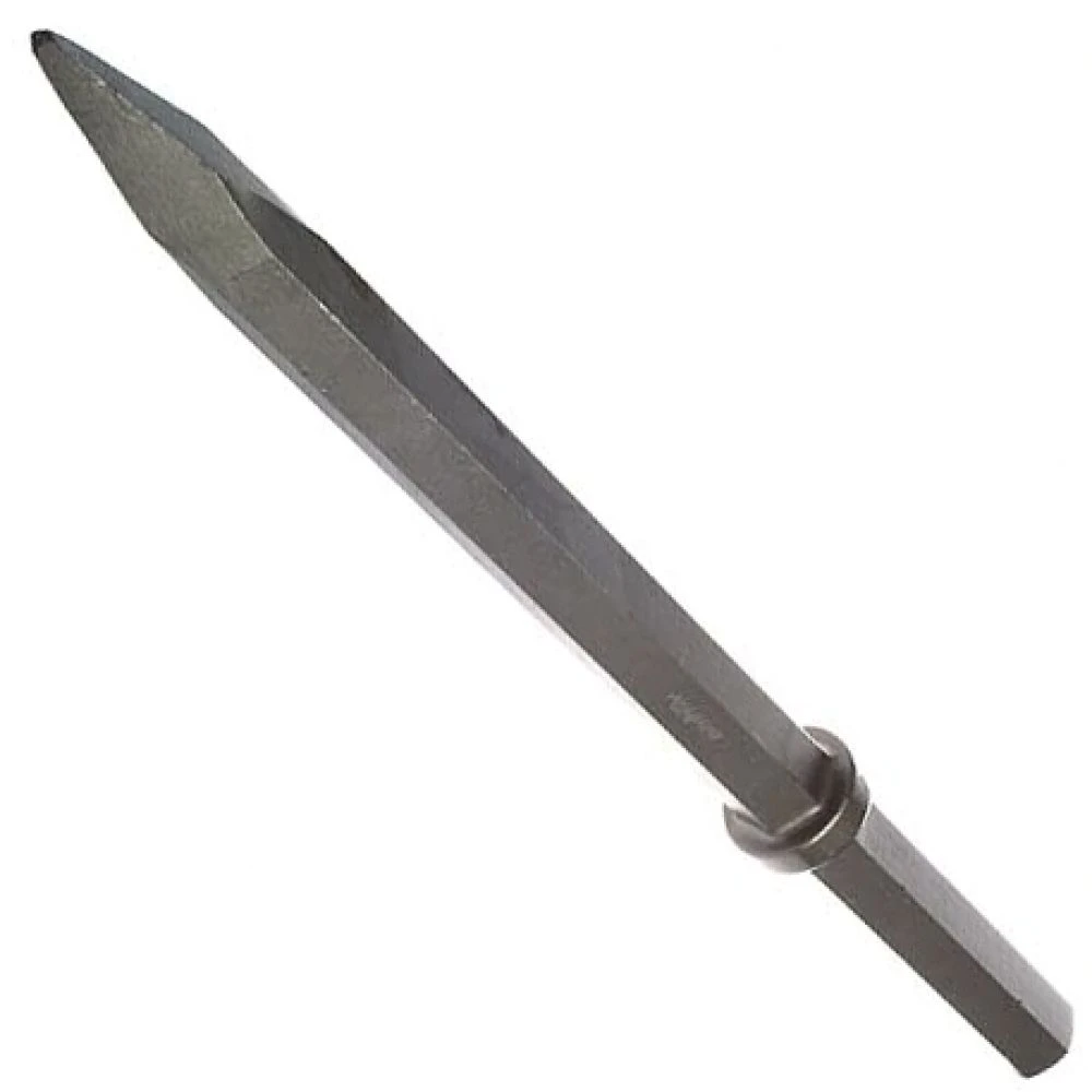 Долото пикообразное с буртиком Makita 510 мм, шестигранник 28, 6, D-17675