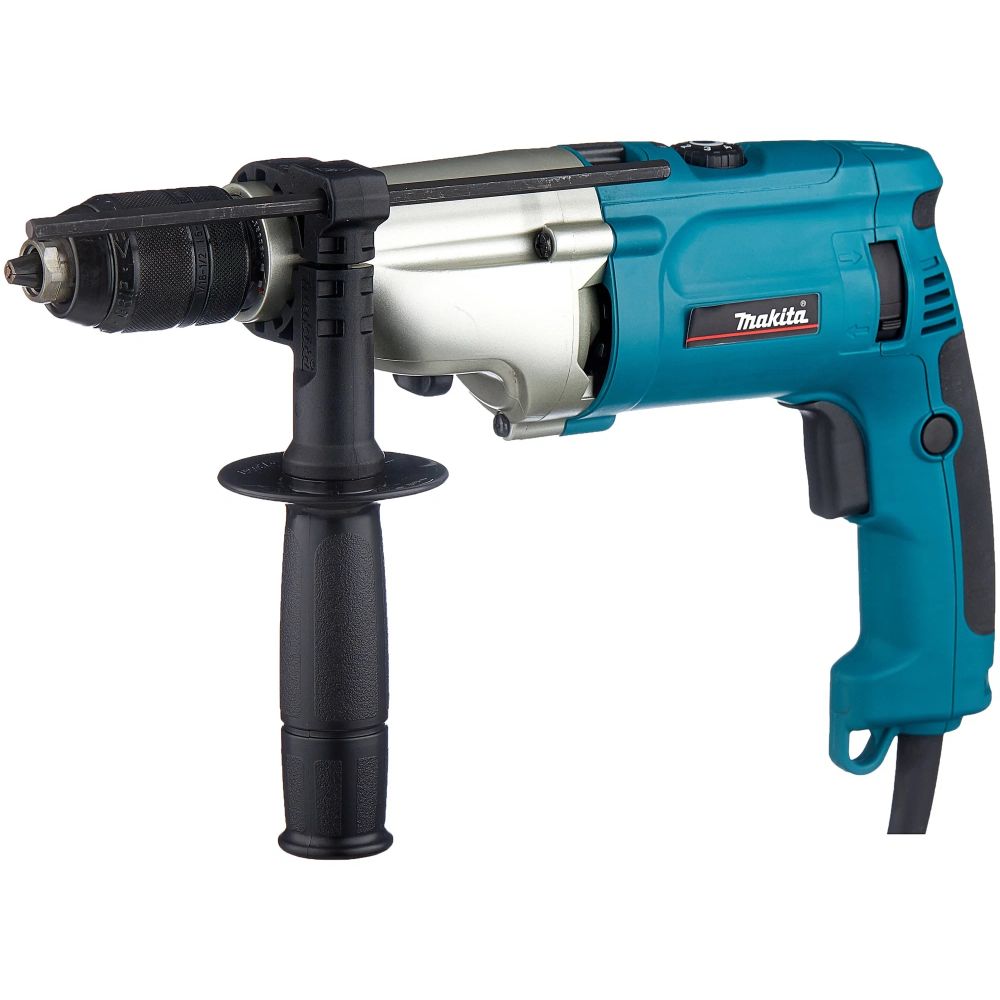 Ударная дрель Makita HP2071F, 1010 Вт, 2900 об/мин, 58000 уд/мин