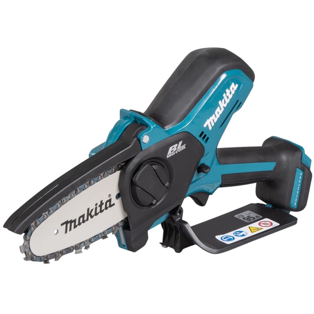 Аккумуляторный набор садовой техники Makita, 12 В: цепная пила UC100 + кусторез UH201, с АКБ 2 Ач и ЗУ