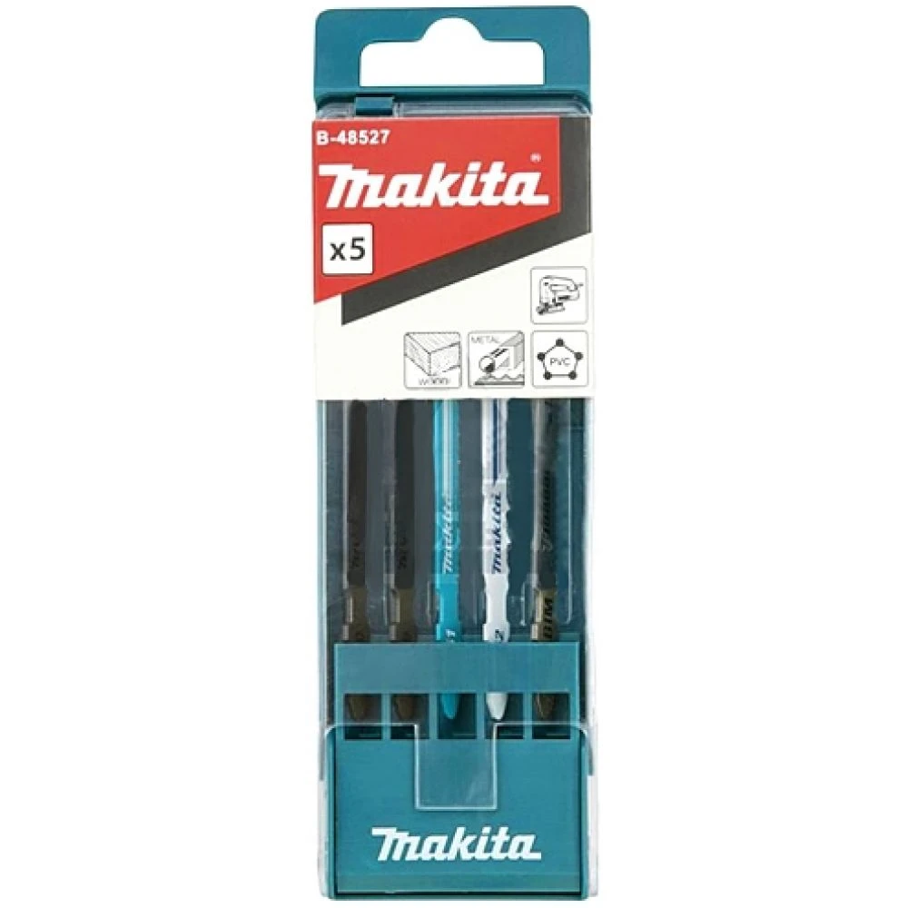 Пилы Makita для лобзиков SUPER EXPRESS (5 шт.), B-48527