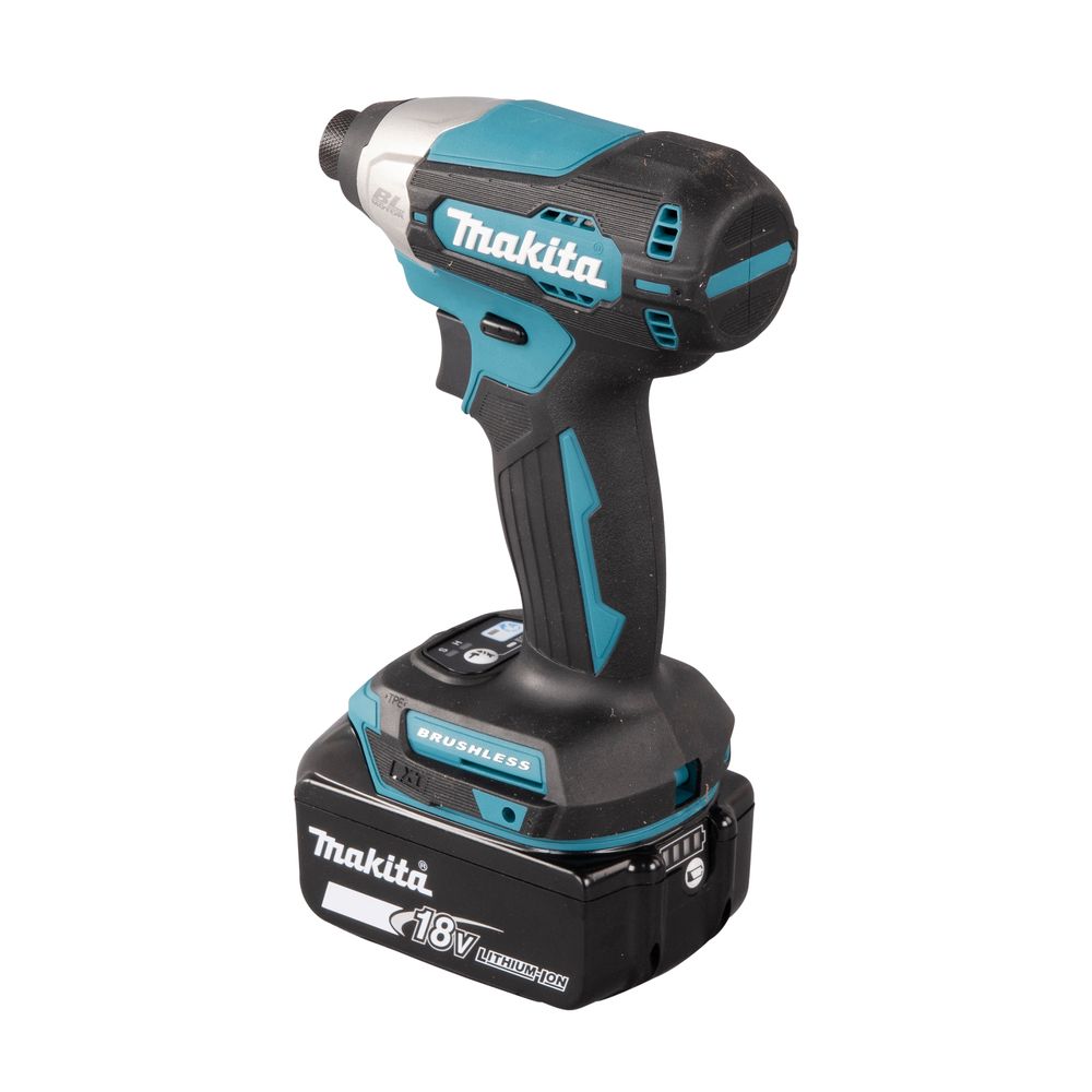 Аккумуляторный ударный шуруповерт Makita DTD157RTJ, с 2 АКБ 5 Ач и ЗУ, в кейсе MakPac-2