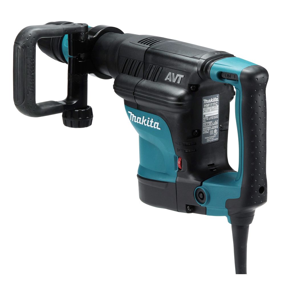 Отбойный молоток Makita HM1111C, 1300 Вт, 11.2 Дж, 2650 уд/мин, в кейсе