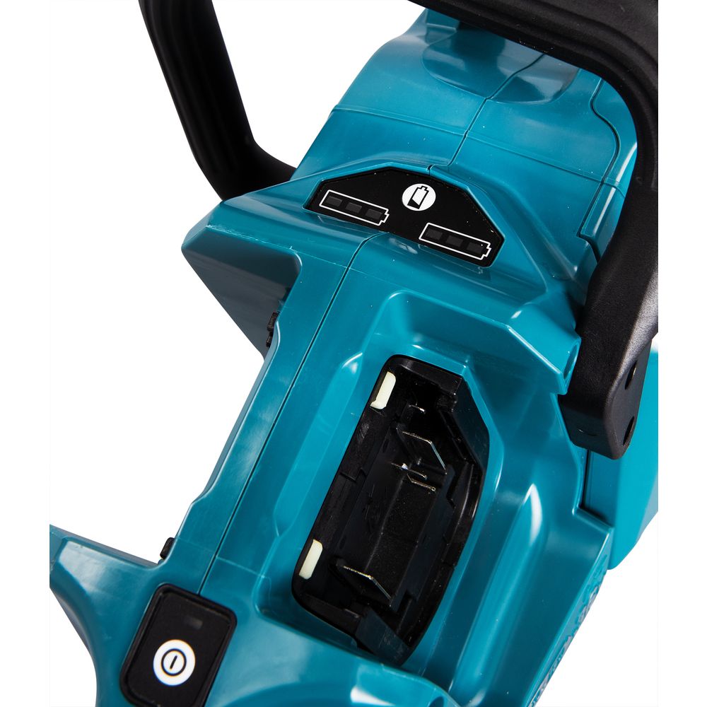 Набор: аккумуляторная цепная пила Makita DUC353Z + аккумулятор Makita 632F69-8 + зарядное устройство Makita 630876-7