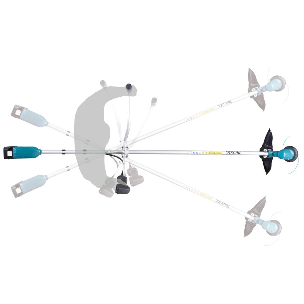 Набор: аккумуляторный триммер Makita DUR190UZX3 + аккумулятор Makita 632M83-6 + зарядное устройство Makita 630793-1