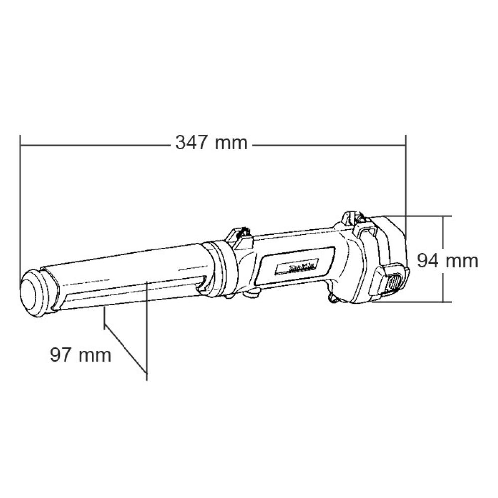 Рабочая лампа Makita ML122 (Ni-Mh/Ni-Cd, 9,6/12 В), STEXML122