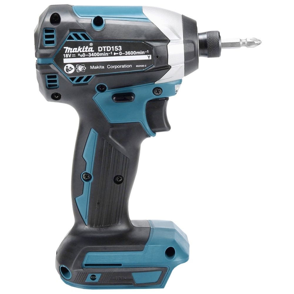 Аккумуляторный набор Makita, 18 В: дрель-шуруповерт DHP485 + шурупеворт DTD153, с АКБ 5 Ач и ЗУ, в кейсе