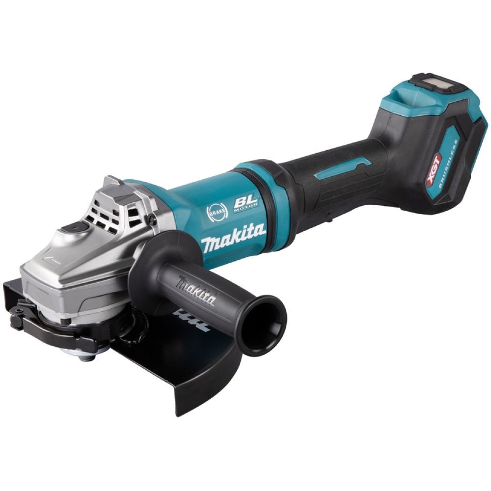 Аккумуляторный набор Makita, 40 В: перфоратор HR007 + угловая шлифмашина GA038, с 2 АКБ 5 Ач и ЗУ, в кейсе