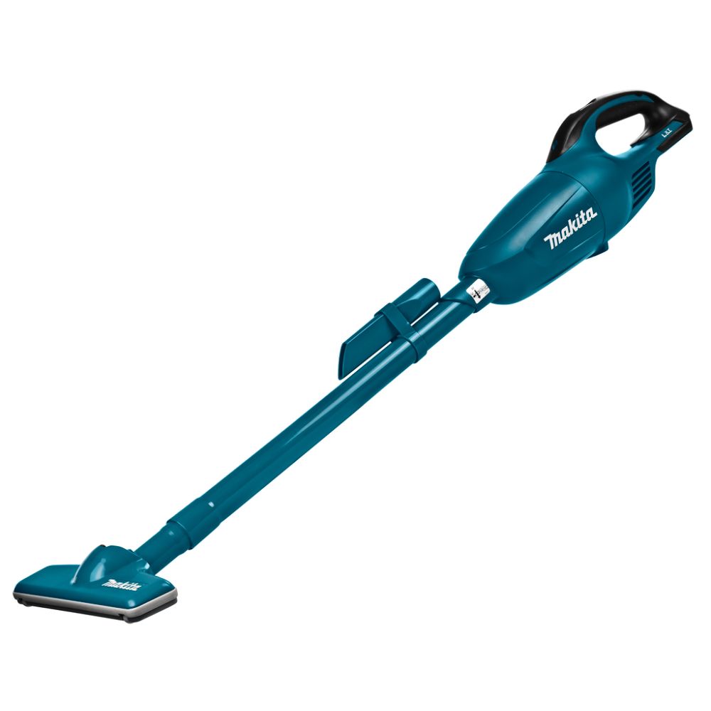 Аккумуляторный строительный пылесос Makita DCL181FZ, 18 В, 0.65 л, без АКБ и ЗУ, с комплектом аксессуаров