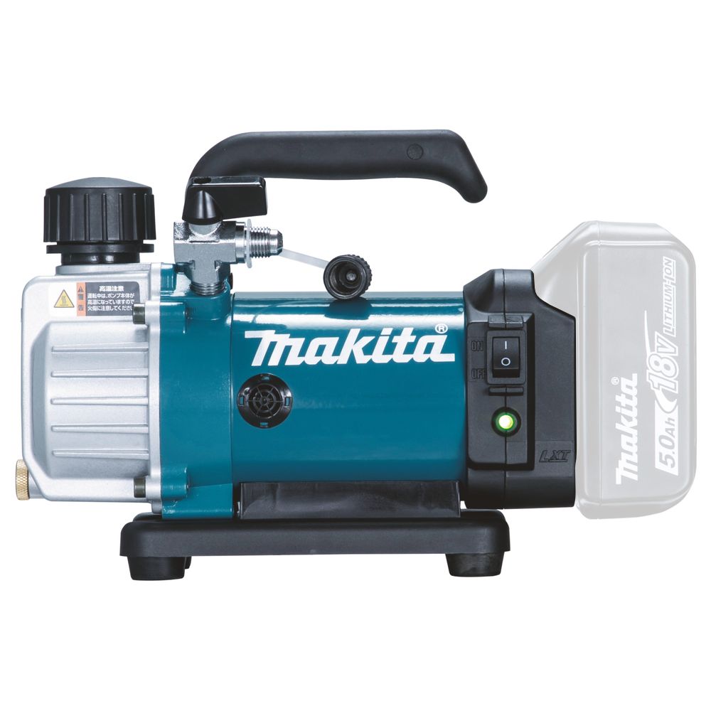 Аккумуляторный вакуумный насос Makita, 50 л/мин, без АКБ и ЗУ, DVP180Z