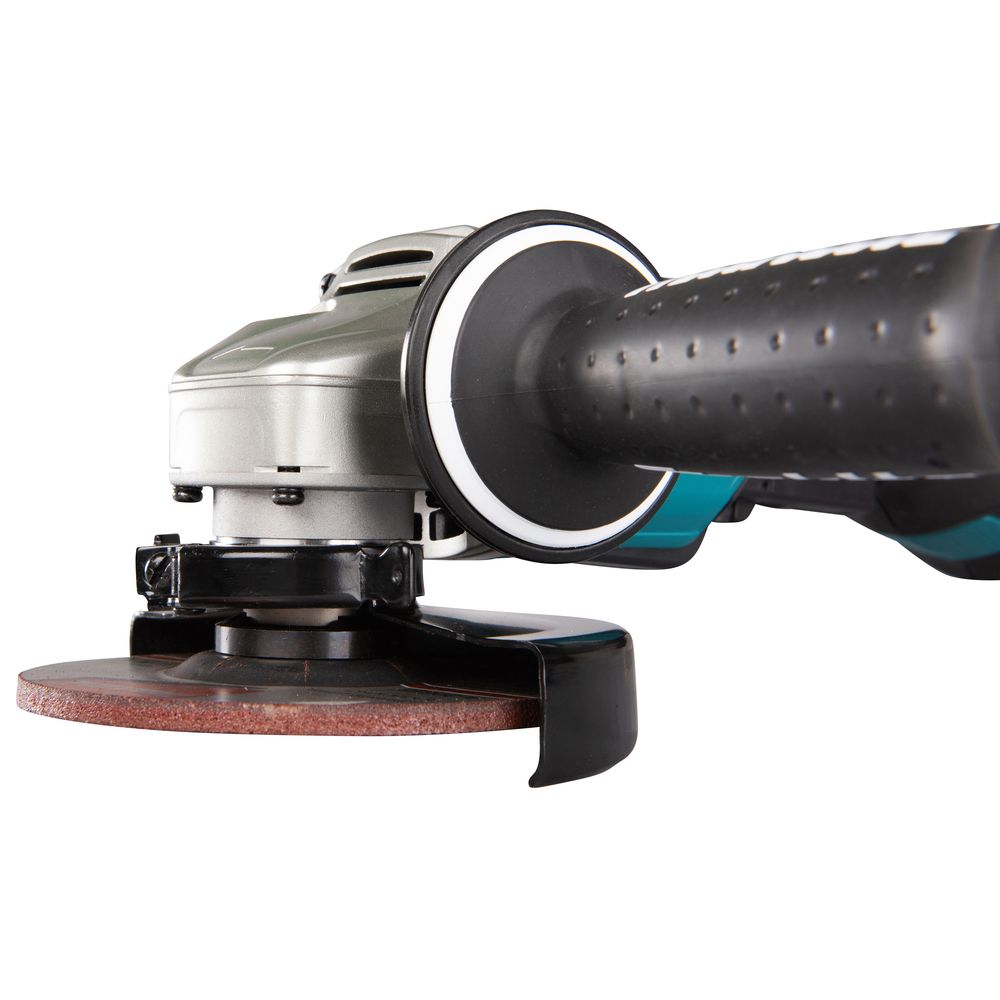 Аккумуляторная угловая шлифмашина Makita DGA508RME, 18 В, 125 мм, 8500 об/мин, с 2 АКБ 4 Ач и ЗУ, в кейсе