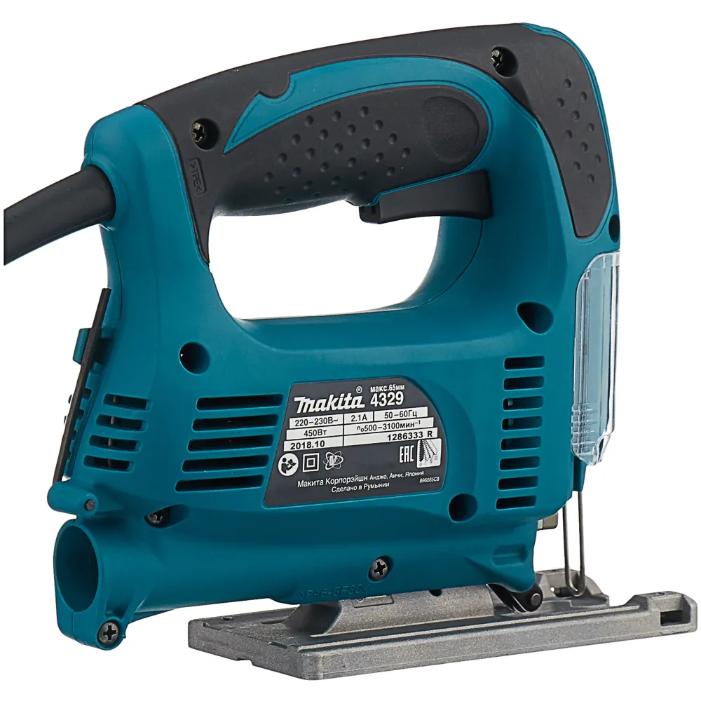 Лобзик Makita 4329K, 450 Вт, в кейсе