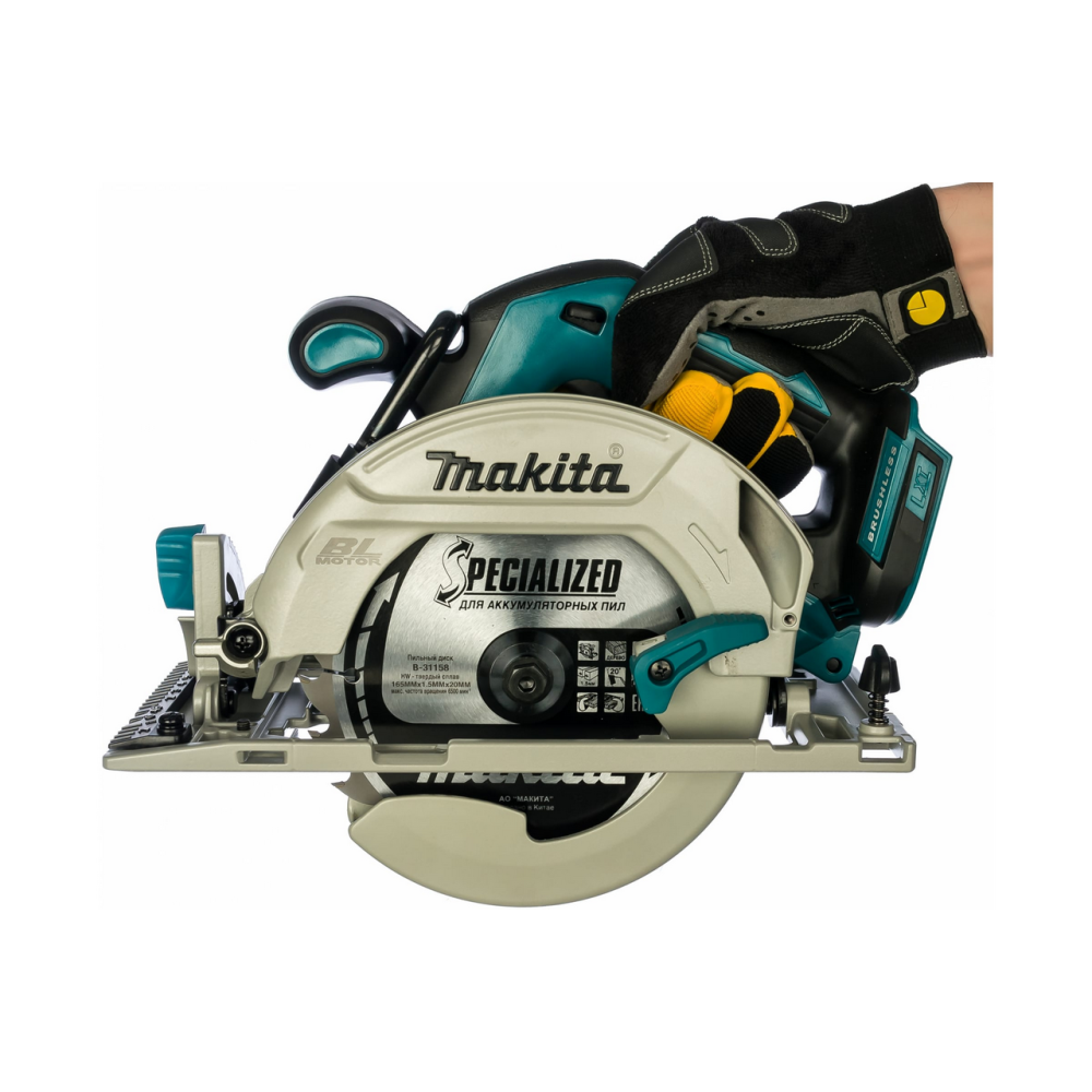 Аккумуляторная дисковая пила Makita DHS680Z, 18 В, 165 мм, 5000 об/мин, без АКБ и ЗУ