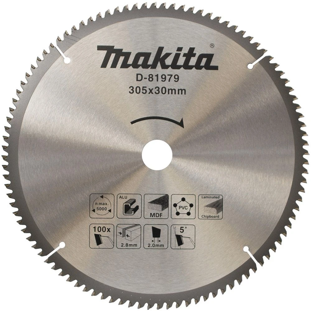 Диск пильный Makita D-81979, по мультиматериалу, 305х30х2.8 мм, 10 шт. (D-81979-10)