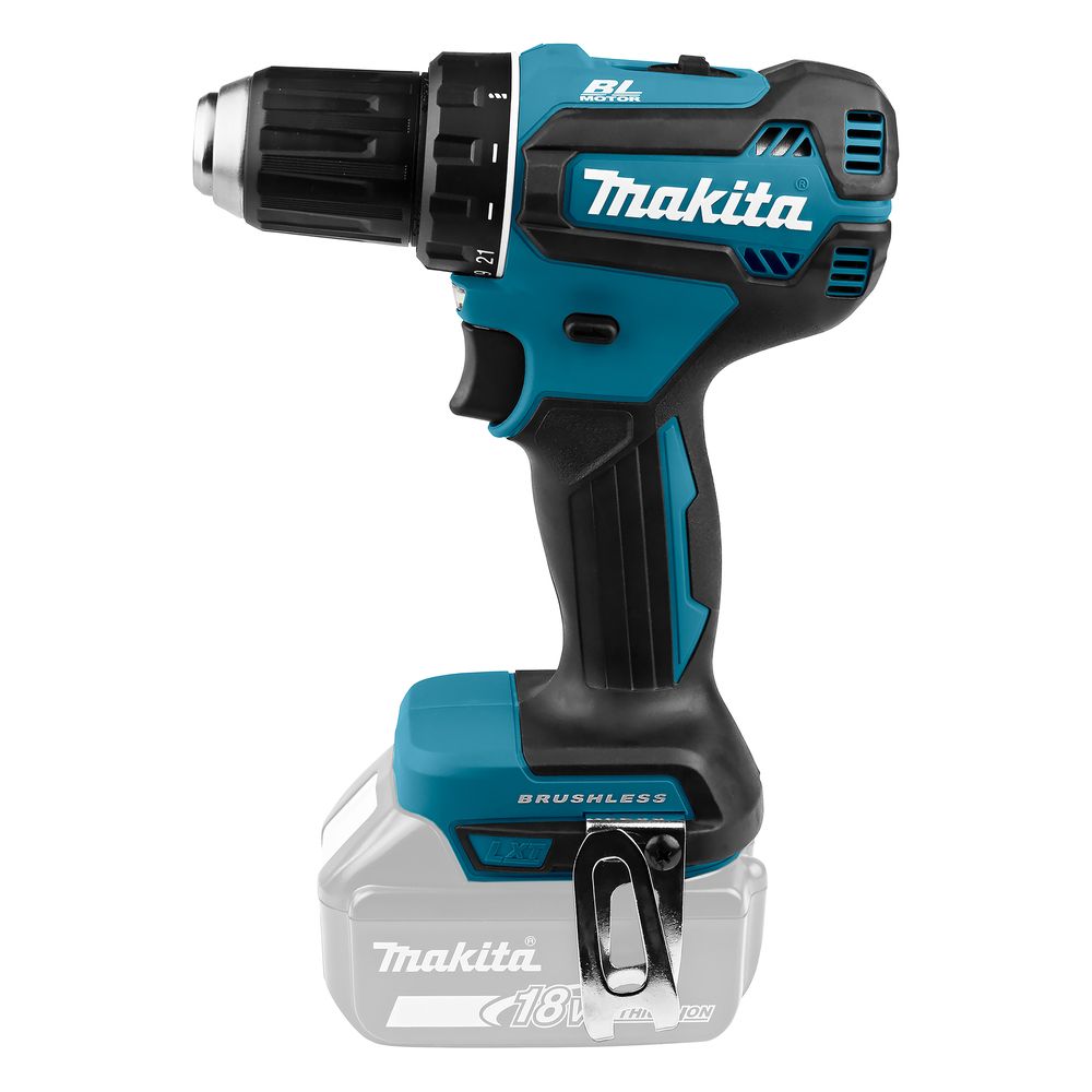 Набор: аккумуляторный ударный шуруповерт Makita DTD152Z + аккумуляторная дрель-шуруповерт Makita DDF485Z + аккумулятор + зарядное устройство, PT863