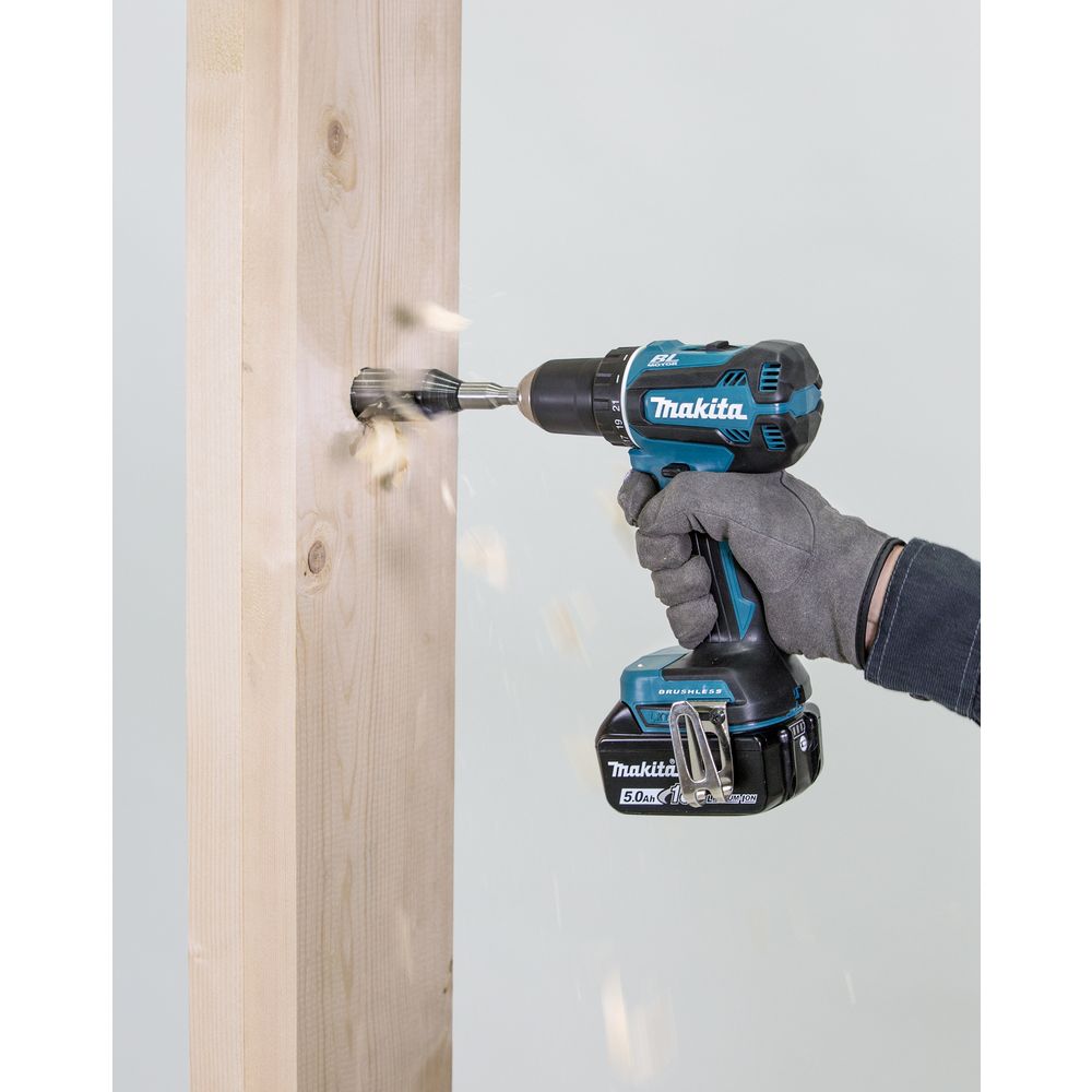 Набор: аккумуляторный ударный шуруповерт Makita DTD152Z + аккумуляторная дрель-шуруповерт Makita DDF485Z + аккумулятор + зарядное устройство, PT863