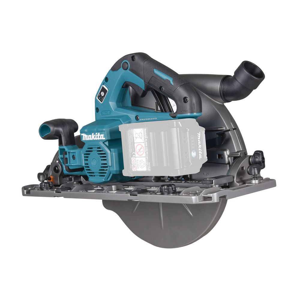Набор Makita: 2 aккумуляторные дисковые пилы HS011GZ, 260 мм, 3500 об/мин + аккумулятор BL4040, 40 В, 4 Ач + быстрое зарядное устройство DC40RA, PT982