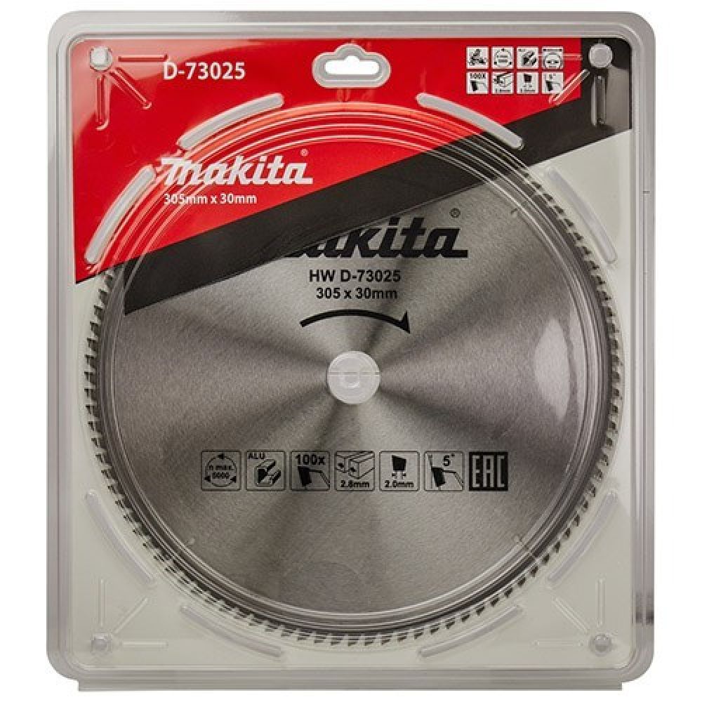 Пильный диск Makita по алюминию, 305x30x2 мм, D-73025