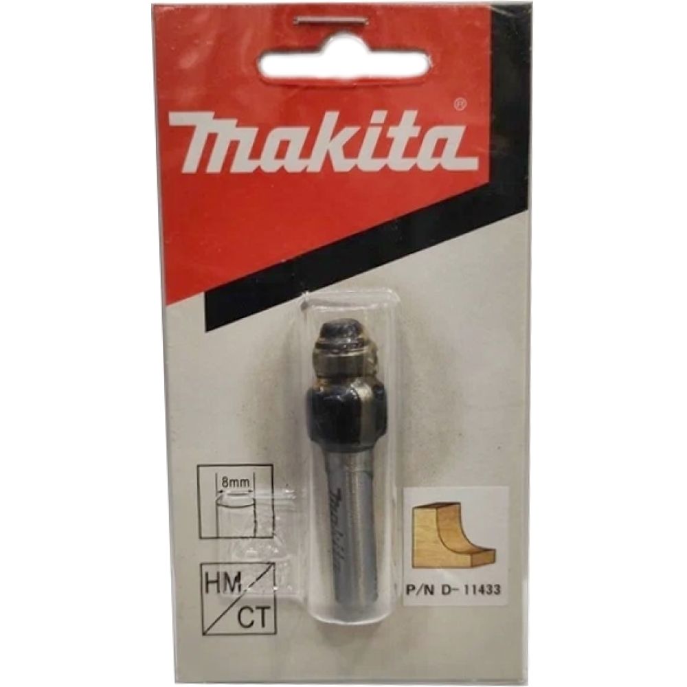 Фреза кромочная галтельная Makita 3R 15, 5х9, 5х8х32х2Т, D-11433