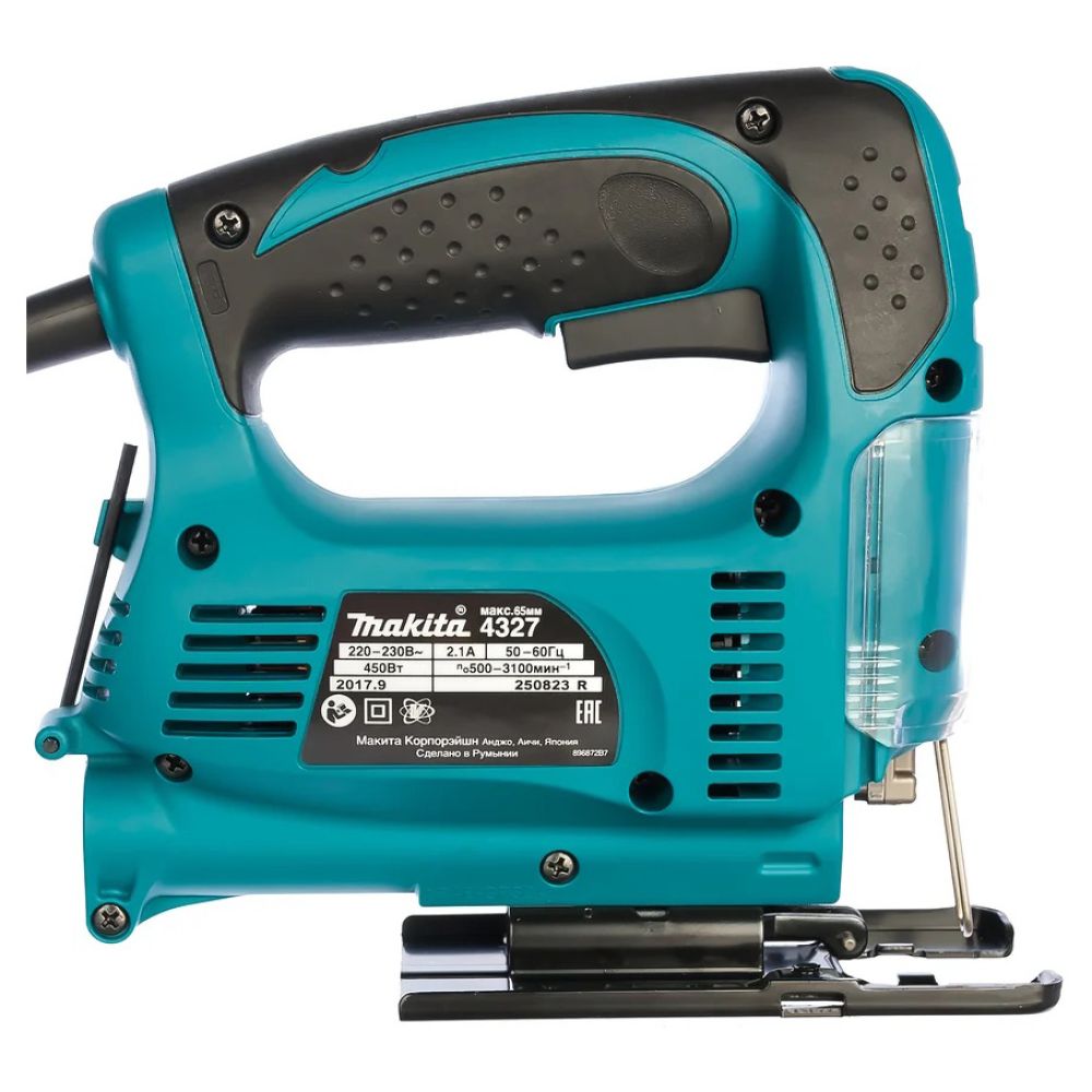 Лобзик Makita 4327, 450 Вт, 3100 ход/мин, 18 мм
