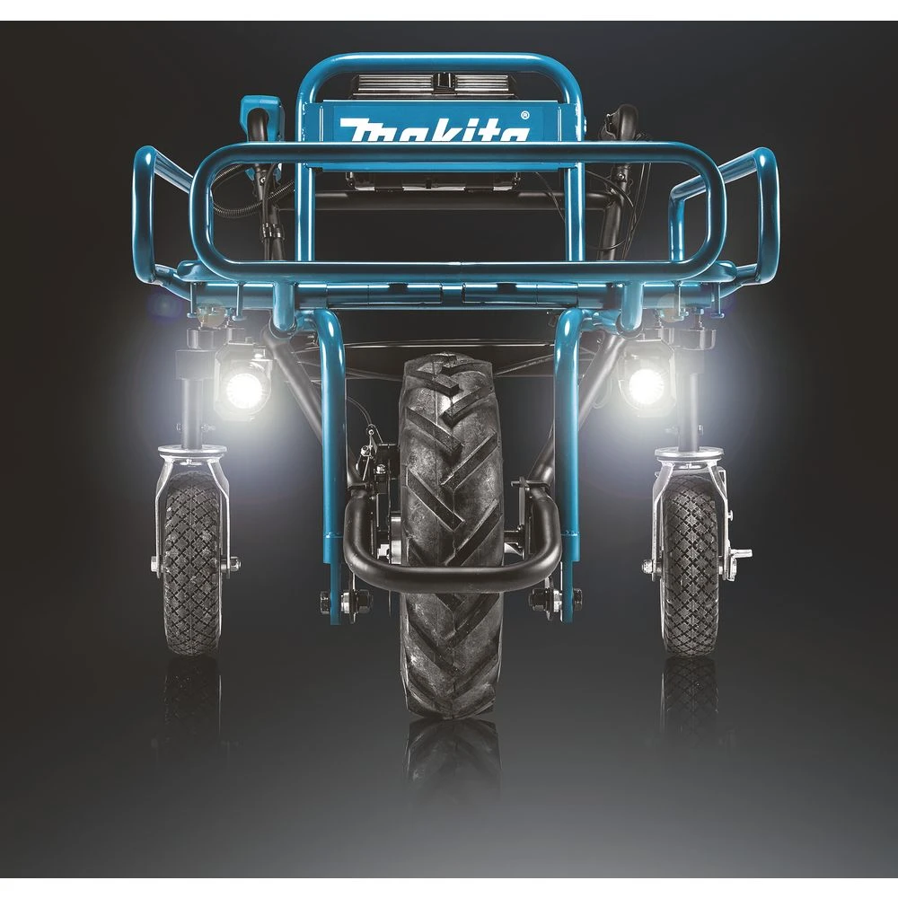 Аккумуляторная самоходная тачка Makita DCU180Z, 18 В, до 130 кг, 3.5 км/ч, без АКБ и ЗУ