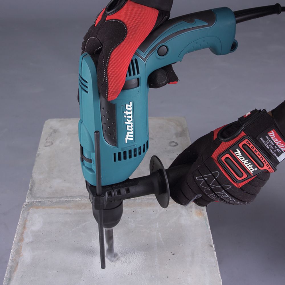 Электрическая ударная дрель Makita 680 Вт, 13 мм, 2800 об/мин, HP1641FK