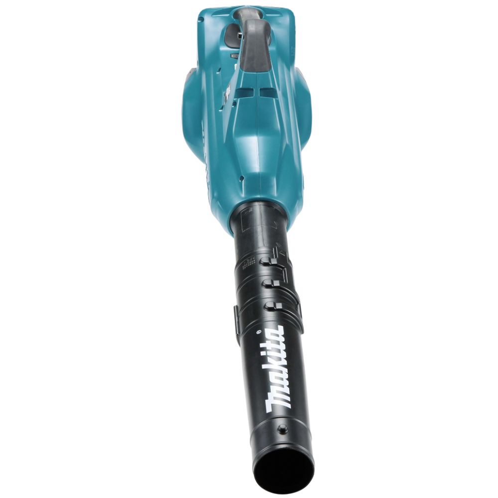 Аккумуляторный набор садовой техники Makita, 18 В: газонокосилка DLM382 + воздуходувка DUB362, с 2 АКБ 4 Ач и ЗУ