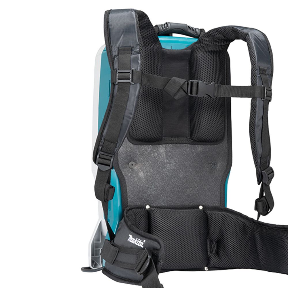 Аккумуляторный ранцевый пылесос Makita VC011G, 40 В, 6 л, с 2 АКБ 4 Ач и 2 ЗУ (PT1433)