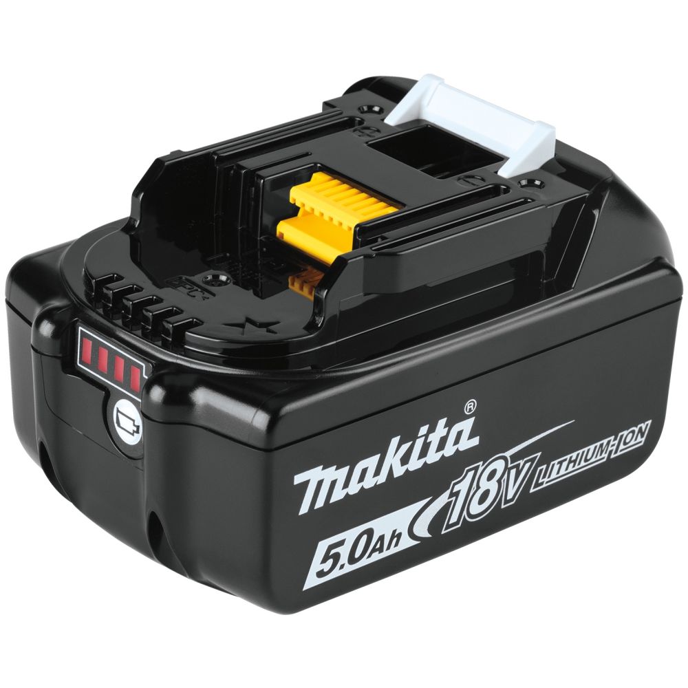 Набор Makita 198311-6: 2 АКБ BL1850B, Li-Ion, 18 В, 5 Ач и быстрое зарядное устройство DC18RC, 7.2-18 В, 9 A, в кейсе Makpac